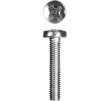 ЗУБР DIN 7985, кл. пр. 4.8, M5 х 25 мм, цинк, 5 кг, винт с полусферической головкой (303150-05-025)