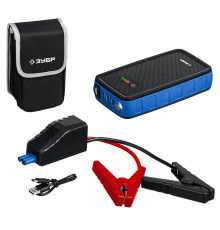 ЗУБР АПУ-800, 12 В, макс. 800 А, аккумуляторное пусковое устройство, Профессионал (59319)