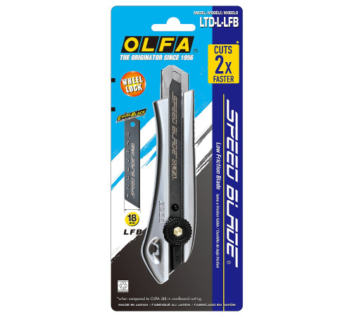OLFA 18 мм, с сегментированным лезвием, нож (OL-LTD-L-LFB) купить в Сочи OLFA 18 мм, с сегментированным лезвием, нож (OL-LTD-L-LFB) купить в Сочи
