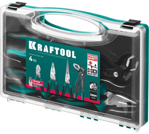 KRAFTOOL 4 предм., набор губцевого инструмента (22012) купить в Сочи KRAFTOOL 4 предм., набор губцевого инструмента (22012) купить в Сочи