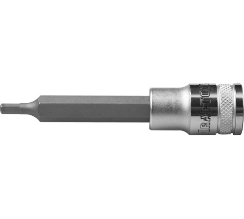 KRAFTOOL HEX, 1/2″, Н3, удлиненная торцовая бита-головка (27909-03) купить в Сочи KRAFTOOL HEX, 1/2″, Н3, удлиненная торцовая бита-головка (27909-03) купить в Сочи