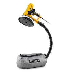 STEHER d180 мм, 900 Вт, подсветка, шлифовальная машина для стен (DWH-900)