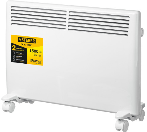 STEHER Е серия 1.5 кВт, электрический конвектор (SCE-1500) купить  в Сочи