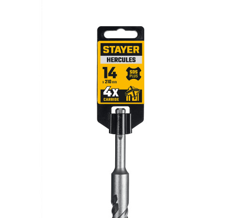 STAYER HERCULES-4Х 14x210 мм, SDS-plus бур (29290-210-14) купить  в Сочи
