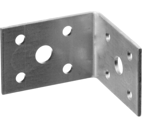 ЗУБР УК-2.0, 35 x 50 x 50 x 2 мм, цинк, крепежный уголок (310126-35-050) купить  в Сочи