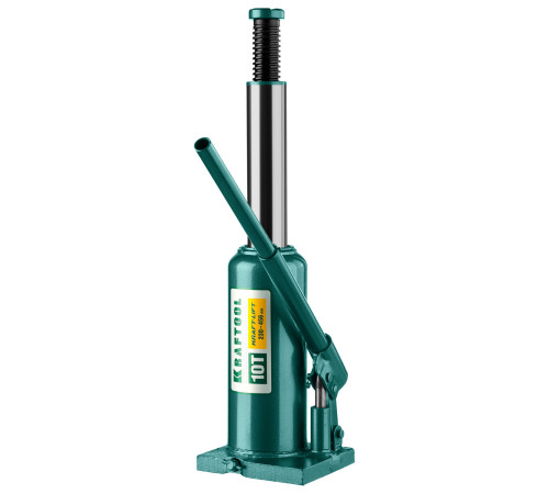 KRAFTOOL KRAFT-LIFT, 10 т, 230 - 460 мм, бутылочный гидравлический домкрат (43462-10) купить  в Сочи