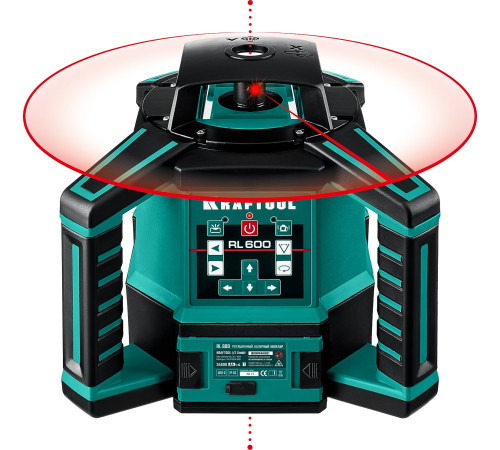 KRAFTOOL RL600, 600 м, ротационный лазерный нивелир (34600) купить в Сочи KRAFTOOL RL600, 600 м, ротационный лазерный нивелир (34600) купить в Сочи