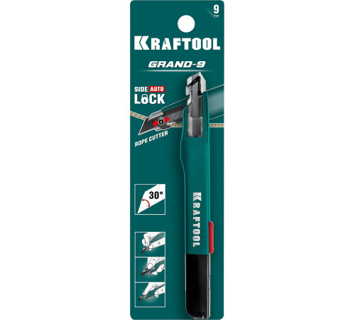 KRAFTOOL GRAND-9, 9 мм, нож для точного реза с автостопом (09192) купить в Сочи KRAFTOOL GRAND-9, 9 мм, нож для точного реза с автостопом (09192) купить в Сочи
