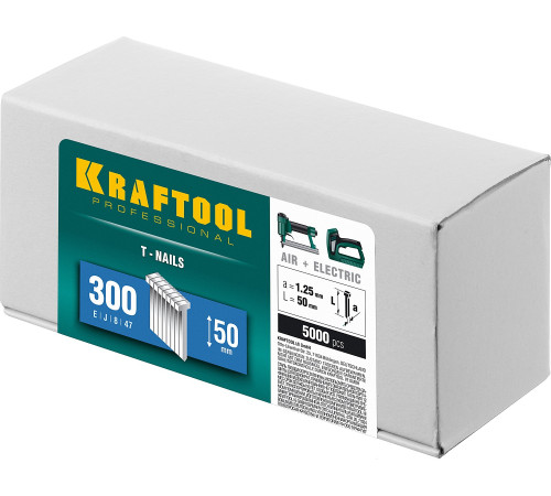 KRAFTOOL тип 18GA (47/300/F) 50 мм, 5000 шт, гвозди для нейлера (31785-50) купить в Сочи KRAFTOOL тип 18GA (47/300/F) 50 мм, 5000 шт, гвозди для нейлера (31785-50) купить в Сочи