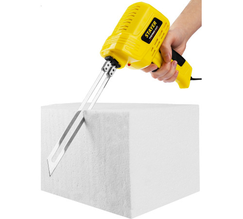 STAYER Thermo cut, 150 Вт, в наборе: 2 ножа, быстрый рез пенопласта + пластика, прибор для терморезки (45255-H2) купить  в Сочи