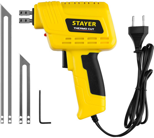 STAYER Thermo cut, 150 Вт, в наборе: 2 ножа, быстрый рез пенопласта + пластика, прибор для терморезки (45255-H2) купить  в Сочи