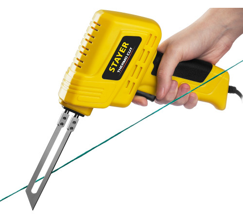 STAYER Thermo cut, 150 Вт, в наборе: 2 ножа, быстрый рез пенопласта + пластика, прибор для терморезки (45255-H2) купить  в Сочи