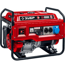 ЗУБР 8000 Вт, бензиновый генератор (СБ-8000)
