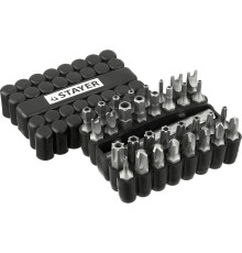 STAYER 33 шт, набор специальных бит с магнитным адаптером (26084-H33)