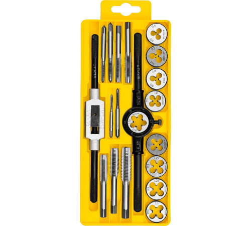 STAYER MaXCut, 20 предмета, легированная сталь, набор метчиков и плашек (28012-H20) купить  в Сочи