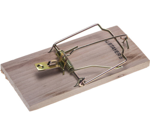 STAYER 125 х 60 мм, средняя, деревянная, мышеловка (40501-M) купить  в Сочи