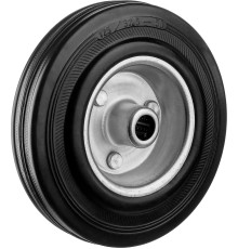 ЗУБР d 125 мм, г/п 100 кг, игольчатый подшипник, резина/металл, колесо, Профессионал (30936-125)