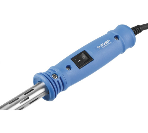 ЗУБР Ceramic PRO, 300 Вт, клин, высокомощный электропаяльник с пластиковой рукояткой, Профессионал (55301-300) купить  в Сочи