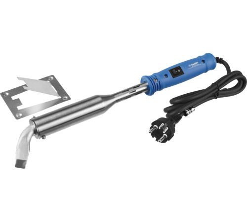 ЗУБР Ceramic PRO, 300 Вт, клин, высокомощный электропаяльник с пластиковой рукояткой, Профессионал (55301-300) купить  в Сочи