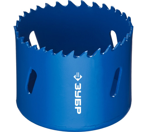 ЗУБР 57 мм, сталь Р6М5, биметаллическая коронка (29531-057) купить  в Сочи