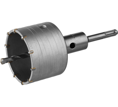 ЗУБР 80 мм, SDS - plus, 10T, коронка по бетону с оснасткой (2918-80) купить  в Сочи