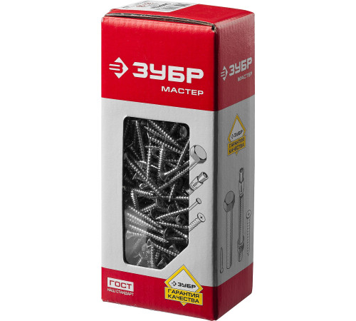 ЗУБР СУ-Б, 35 х 3.5 мм, белый цинк, 500 шт, универсальный саморез (4-300371-35-035) купить  в Сочи