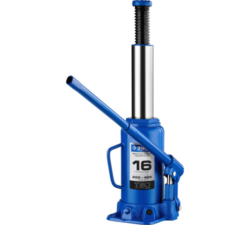 ЗУБР 16 т, 228 - 465 мм, бутылочный гидравлический домкрат, Профессионал (43060-16) купить  в Сочи