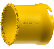 STAYER 67 мм, L 55 мм, карбид вольфрама, кольцевая коронка, Professional (33345-67)