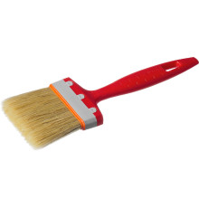 ЗУБР УНИВЕРСАЛ, 75 мм, 3″, светлая натуральная щетина, пластмассовая ручка, все виды ЛКМ, плоская кисть (01015-075)