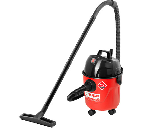 ЗУБР М1, 15 л, 1200 Вт, хозяйственный пылесос (ПУ-15-1200 М1) купить  в Сочи