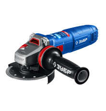 ЗУБР 1500 Вт, d125 мм, УШМ, регулировка оборотов, фланец ″МИГ″, Профессионал (УШМ-П125-1505 ЭПСТ)