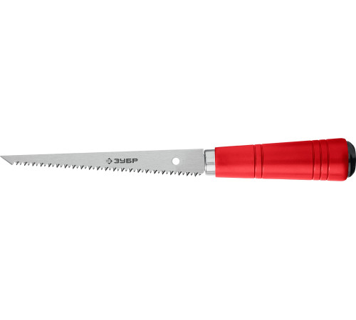 ЗУБР 150 мм, выкружная мини-ножовка для гипсокартона (15177) купить  в Сочи