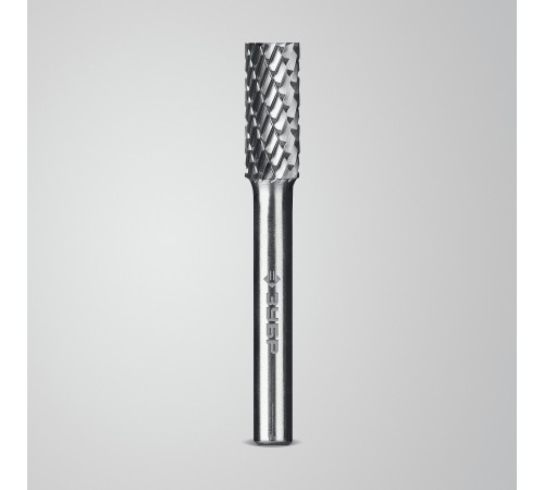 ЗУБР 8х20 мм, тип B (цилиндр с торцевыми зубьями), хв-к 6 мм, твердосплавная борфреза, ПРОФЕССИОНАЛ (28801-8-20) купить  в Сочи