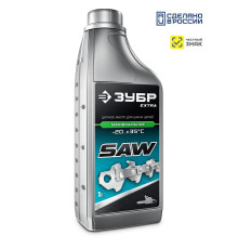 ЗУБР 1 л, цепное минеральное масло для бензо и электропил, EXTRA (70622-1)