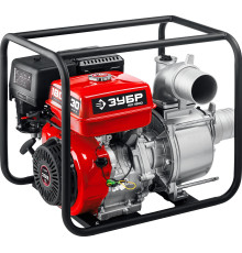 ЗУБР 1800 л/мин, мотопомпа бензиновая для грязной воды (МПГ-1800)