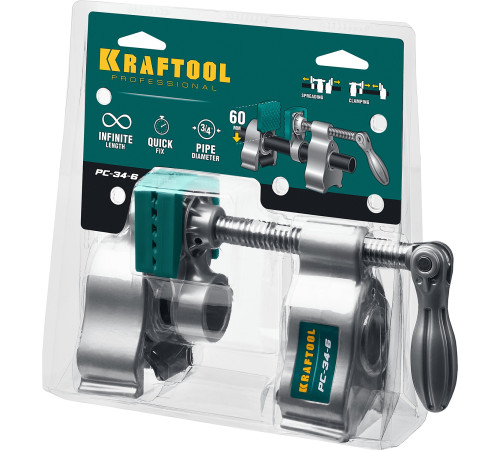 KRAFTOOL PC-34-6, 3/4″, трубная струбцина (32301-1) купить  в Сочи KRAFTOOL PC-34-6, 3/4″, трубная струбцина (32301-1) купить  в Сочи