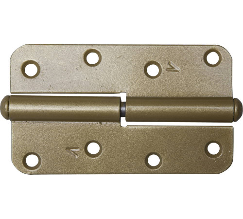 ПН-110, 110 x 41 х 2.8 мм, левая, цвет золотой металлик, карточная петля (37653-110L) купить  в Сочи