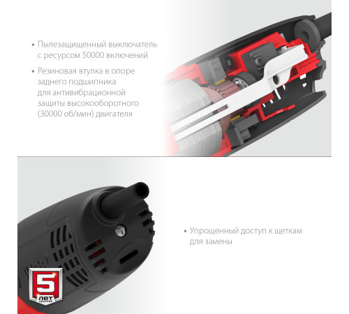 ЗУБР Компакт, 800 Вт, d115 мм, УШМ (УШМ-115-805) купить  в Сочи