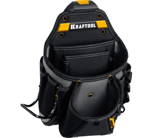 KRAFTOOL KP-27 с быстросъёмным креплением FastClip, 27 карманов и петли, 350 х 260 мм, поясная сумка (38773) купить  в Сочи