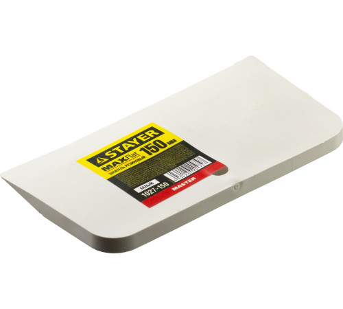 STAYER MAXFlat, 150 мм, для затирки швов эластичный, белый, резиновый шпатель (1027-150) купить  в Сочи