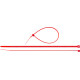 ЗУБР КС-К1, 3.6 x 200 мм, нейлон РА66, 100 шт, красные, кабельные стяжки, Профессионал (309040-36-200) купить  в Сочи