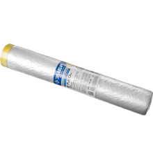 ЗУБР ПМ 2.7 х 20 м, 10 мкм ПВД, защитная пленка-маскер с клейкой лентой (12250-270-20)