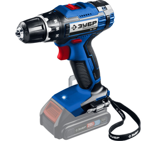 ЗУБР Т7, 20 В, 50 Н·м, без АКБ, дрель-шуруповерт, Профессионал (DL-201) купить  в Сочи