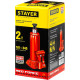 STAYER RED FORCE, 2 т, 181 - 345 мм, бутылочный гидравлический домкрат, Professional (43160-2) купить в Сочи