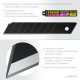 STAYER BLACK SHARP, 18 мм, 10 шт, сегментированные черные особоострые лезвия (0920-S10) купить в Сочи