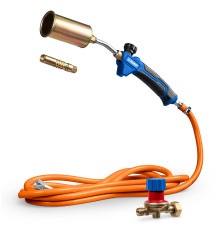 ЗУБР ГП-400Н, 400мм, стаканы 50мм /17мм, шланг 5м, редуктор, пропановая горелка в наборе Профессионал (55545-H5)
