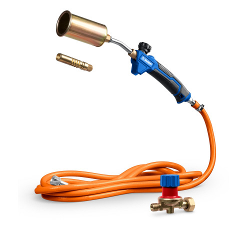 ЗУБР ГП-400Н, 400мм, стаканы 50мм /17мм, шланг 5м, редуктор, пропановая горелка в наборе Профессионал (55545-H5) купить  в Сочи