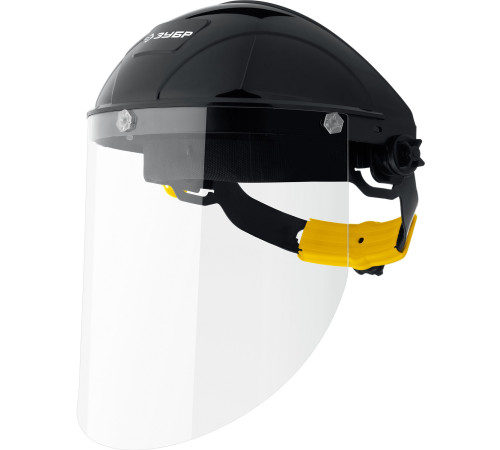 ЗУБР ударопрочный экран 2 мм, устойчивый к царапинам и истиранию, с храповиком, защитный лицевой щиток, Профессионал (11085) купить  в Сочи