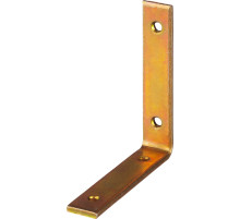 ЗУБР УМ-4.0, 100 x 100 x 20 x 4 мм, желтый цинк, узкий мебельный уголок (31031-100)