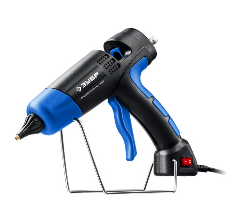 ЗУБР 200, d 11 мм, 20 г/мин, электрический термоклеевой пистолет, Профессионал (06852-11) купить  в Сочи